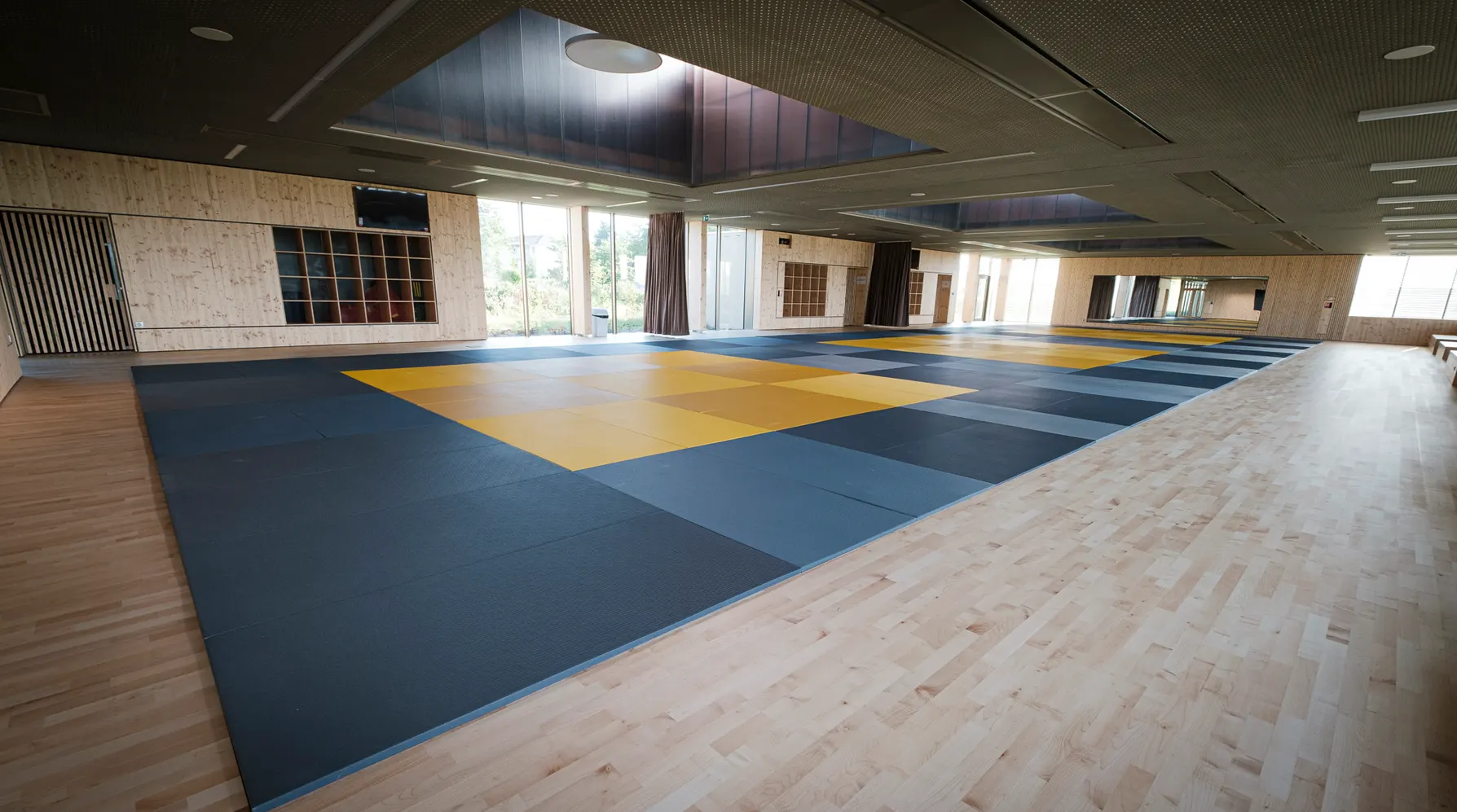 Le dojo du Pôle sportif de Wintzenheim